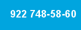 922 748-58-60